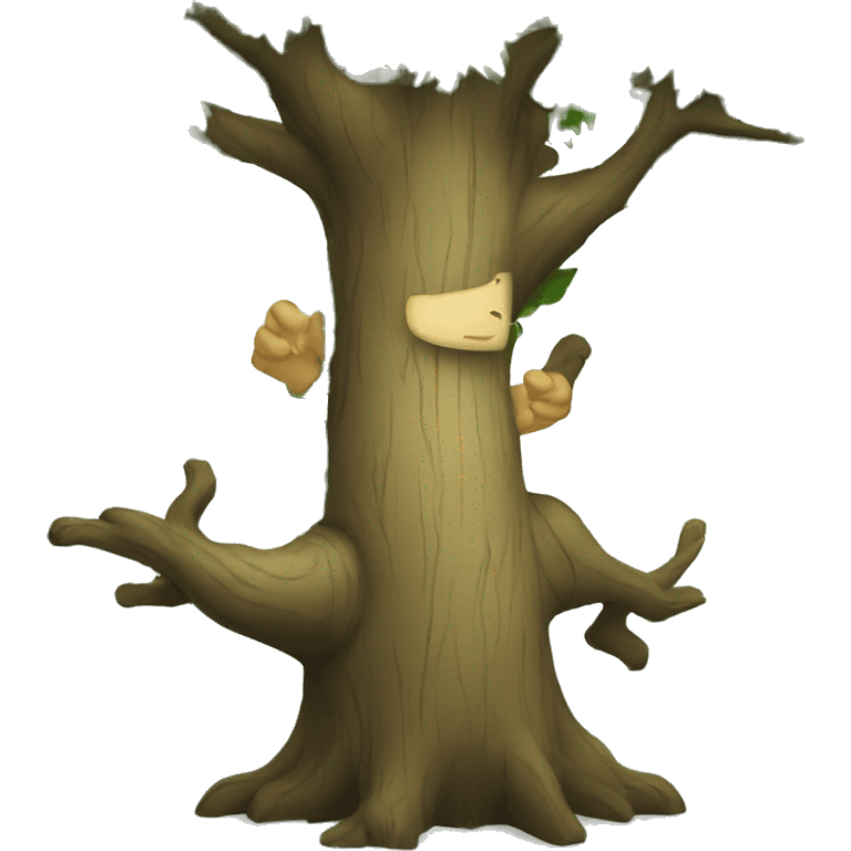 tree hugging emoji