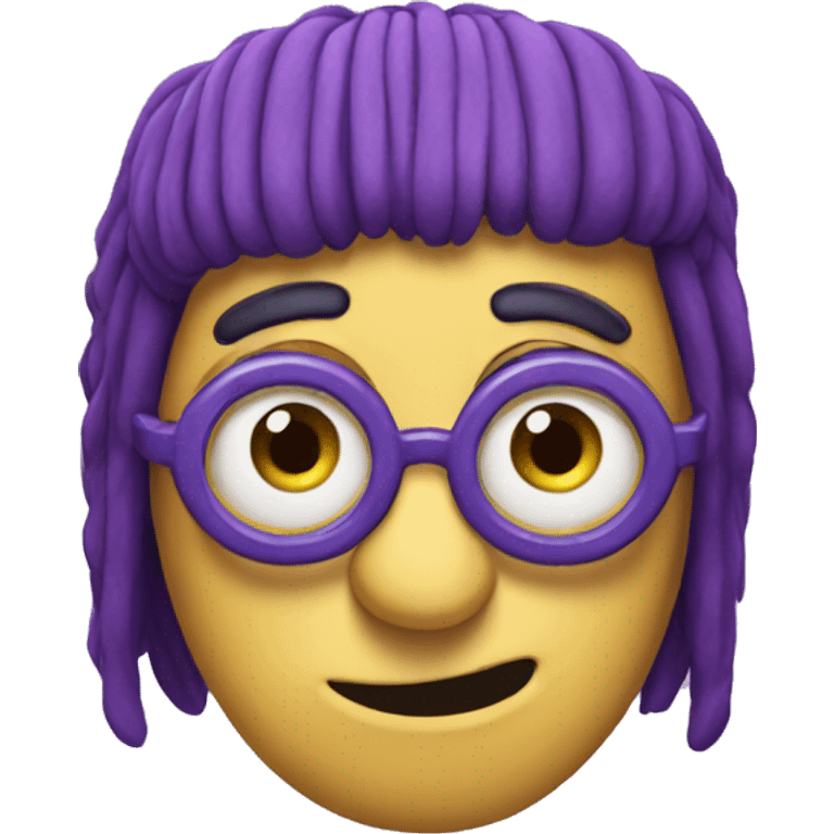 purple minion emoji