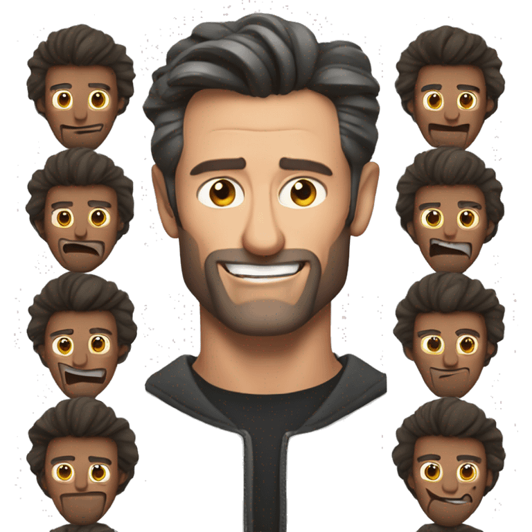 hugh jackman  emoji