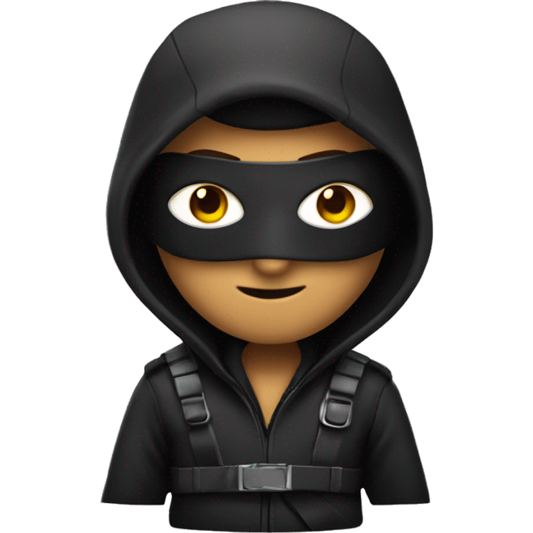 Secret agent ninja emoji