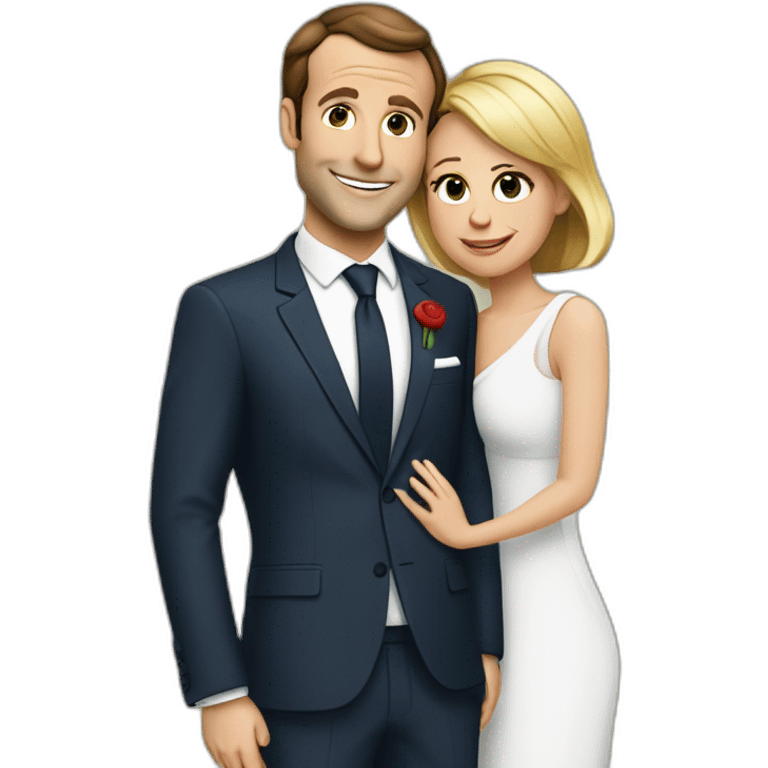 macron tombe amoureux d'une momie emoji