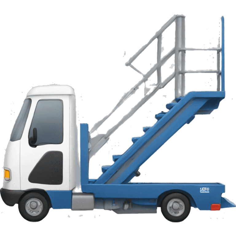 ground crew stair truck emoji