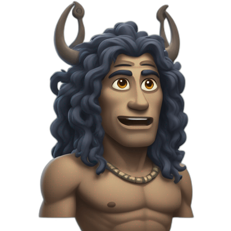 Shiva adiyogi pixar style emoji