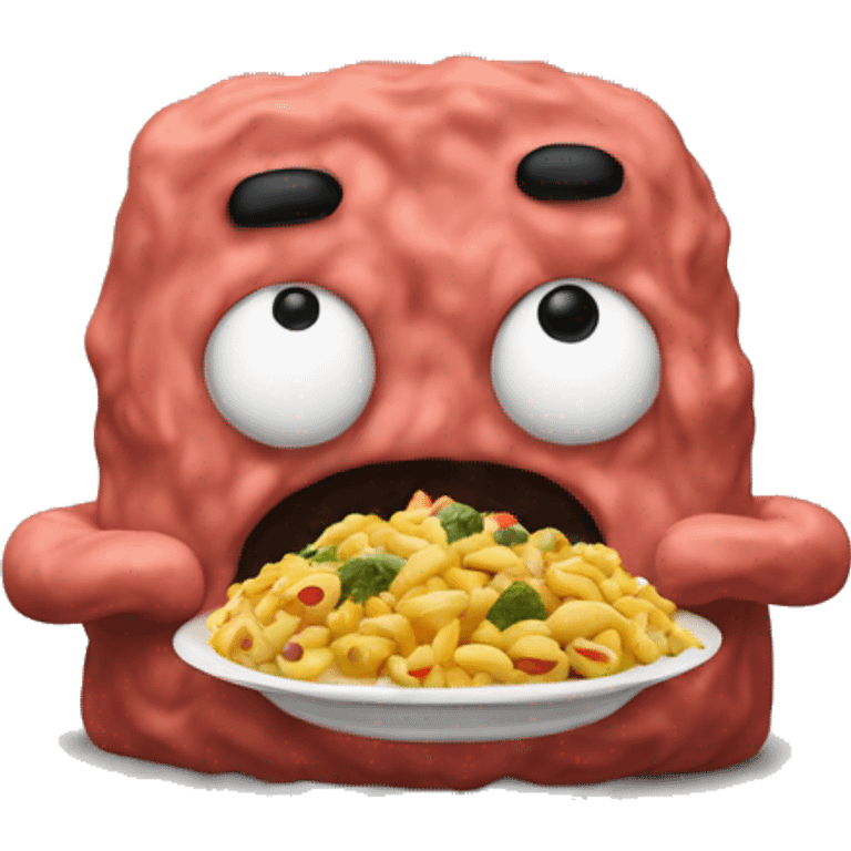 Guston Acurio hating his food emoji