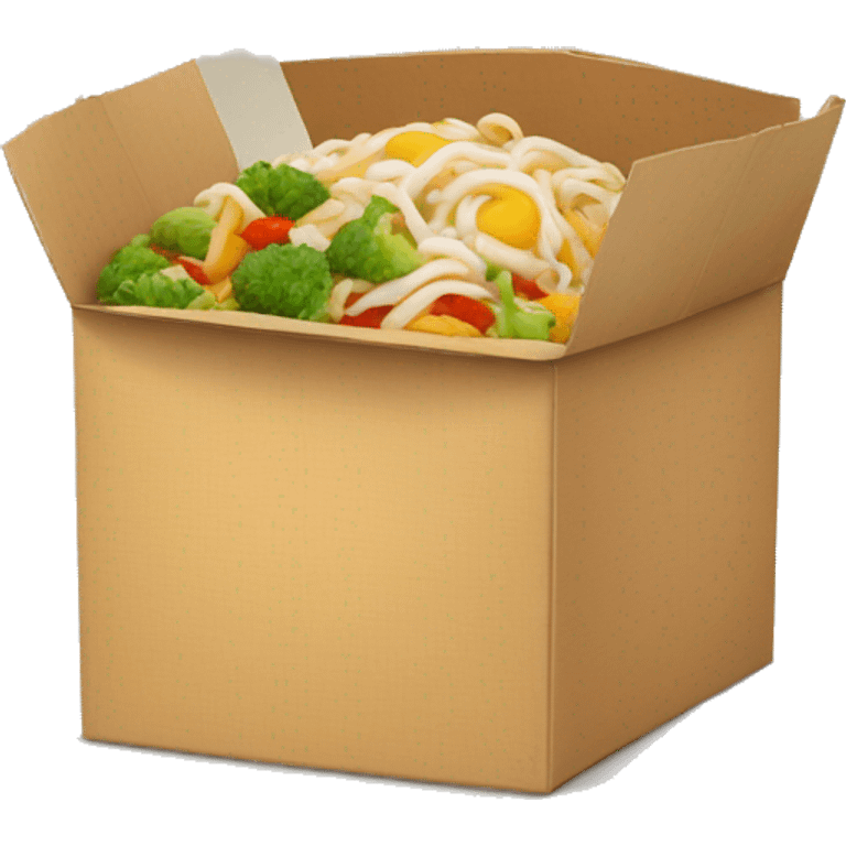 chinese food box emoji