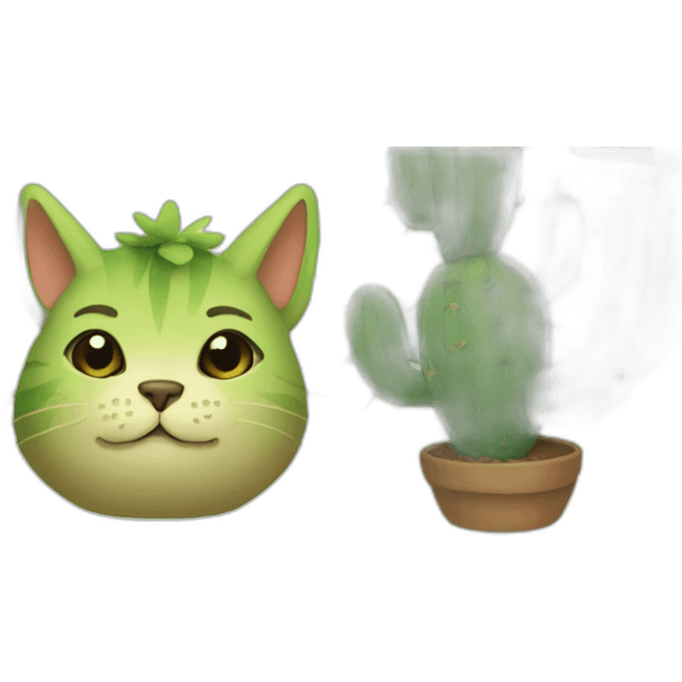 cactus-cat emoji