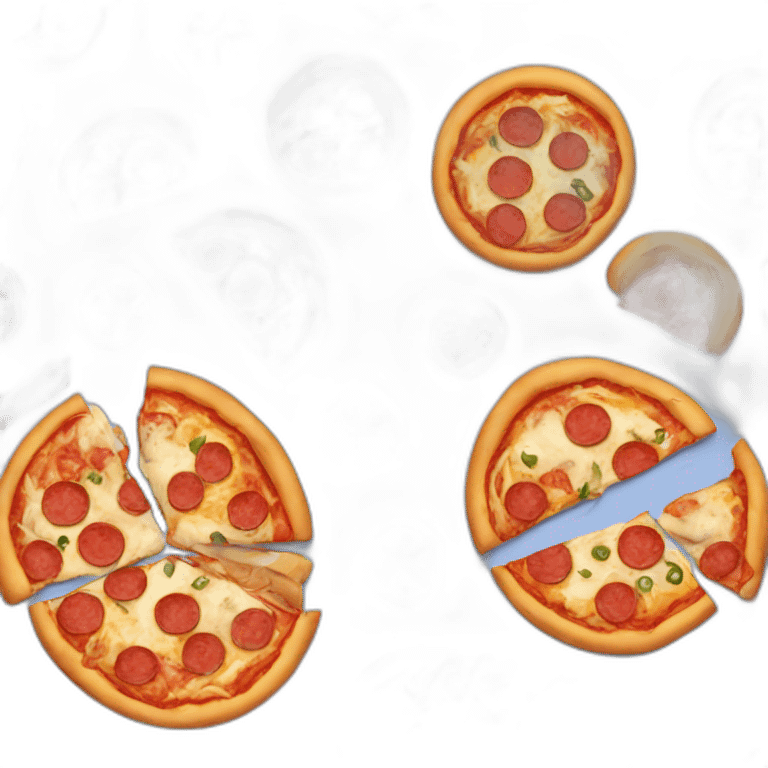 Pizza for burgers  emoji