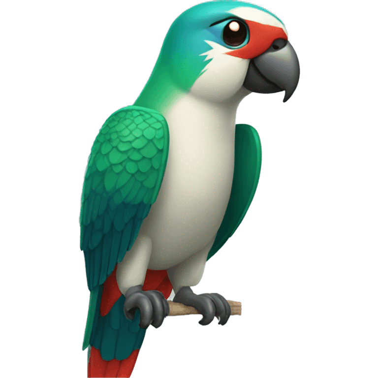 Mako parrot emoji