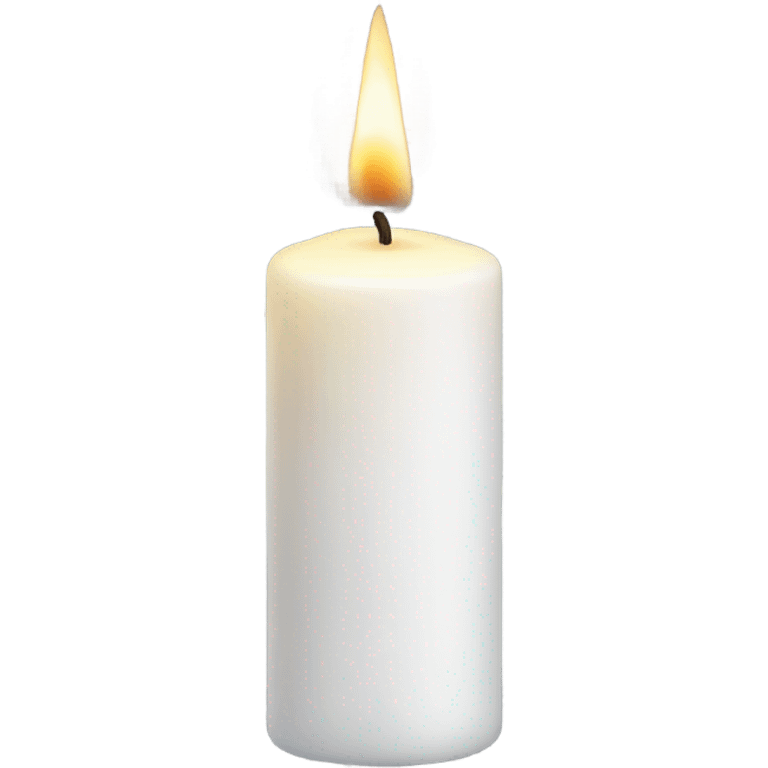 White candle emoji