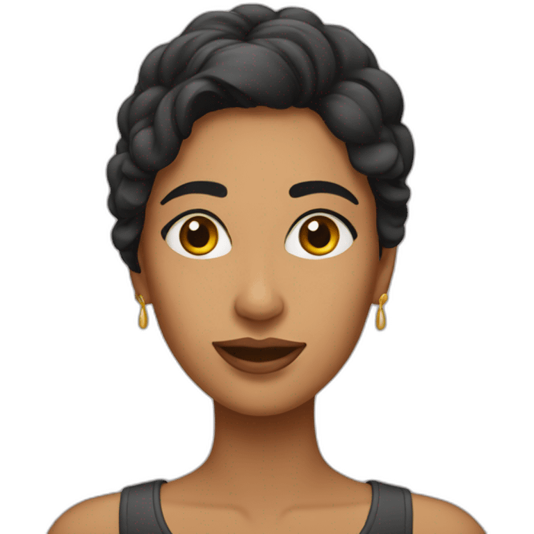 latin woman emoji