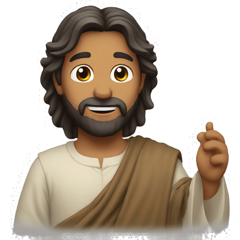 1. Un personaje sorprendente y original relacionado con jesus emoji