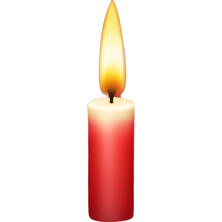 red candle emoji