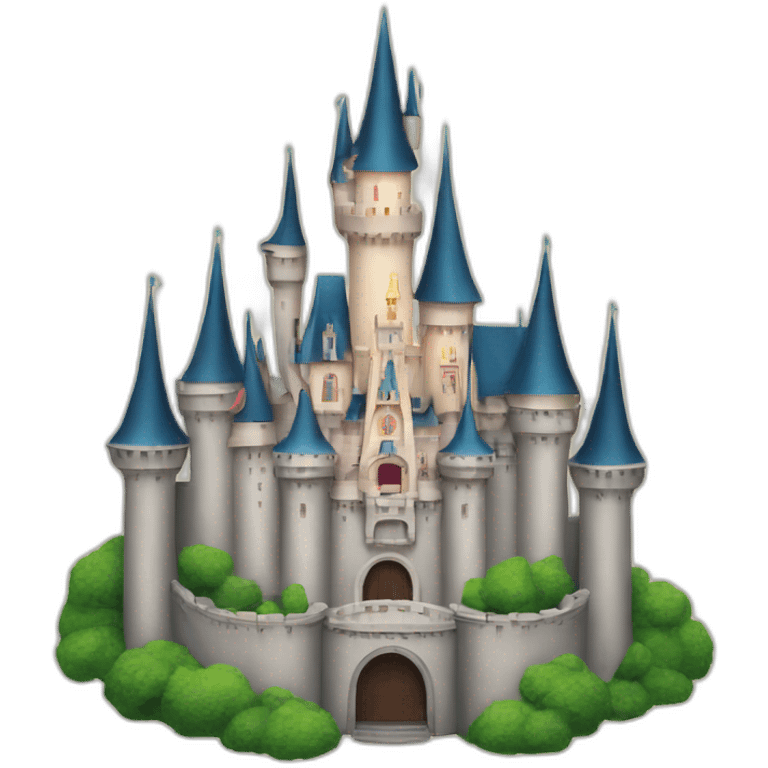 disney castle emoji