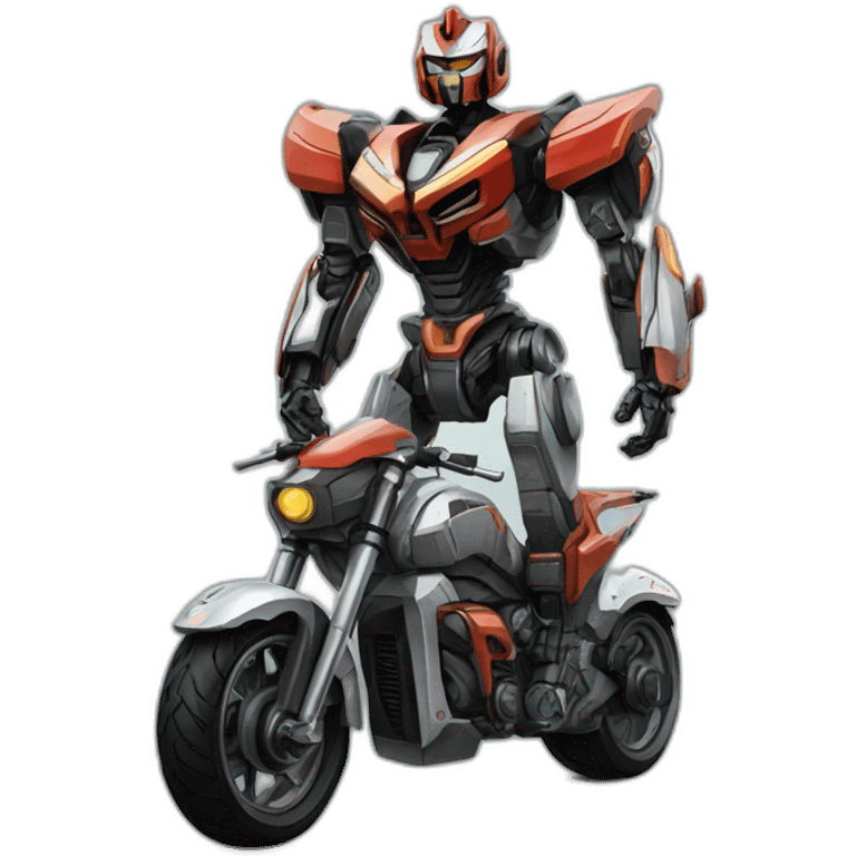 "autobot redesign mecha motorcycle" emoji