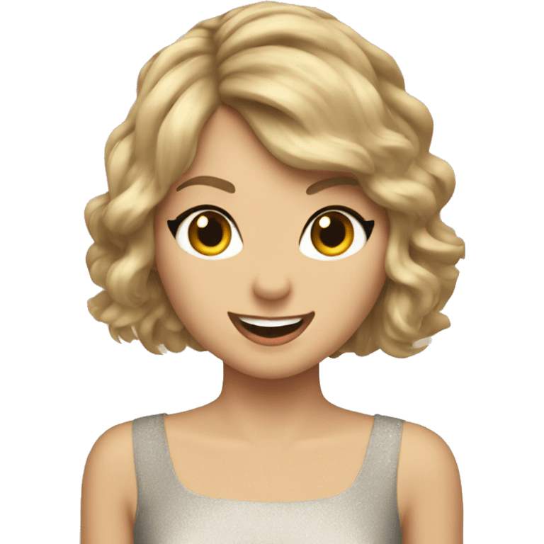 Taylor Swift happy  emoji