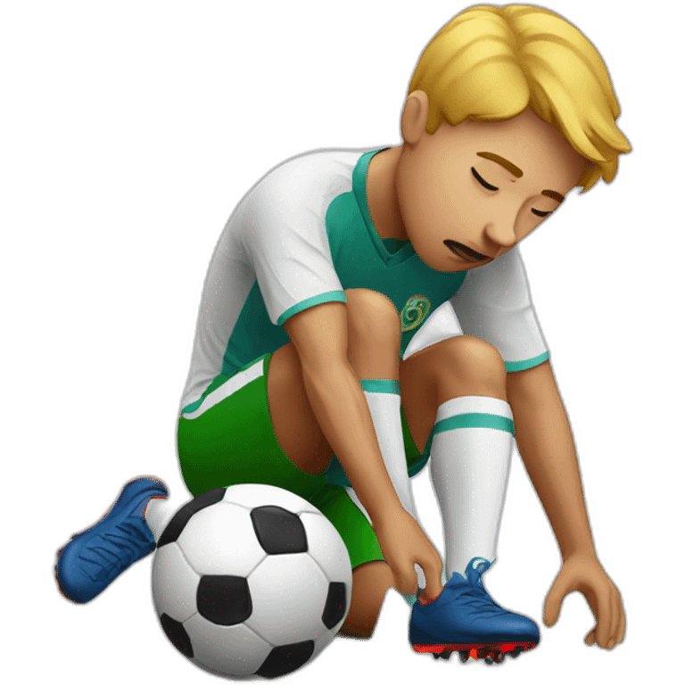 Injured Soccer Player emoji