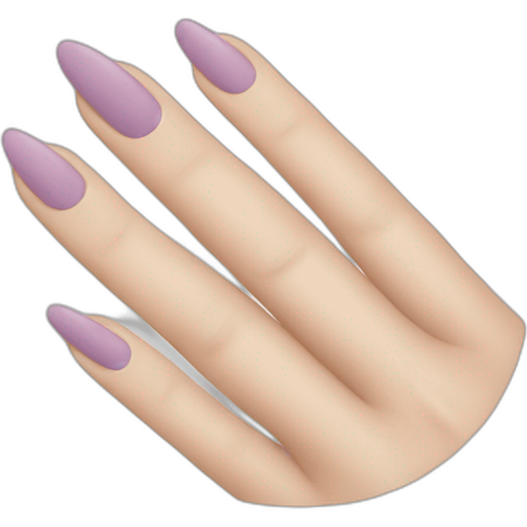 Nail emoji