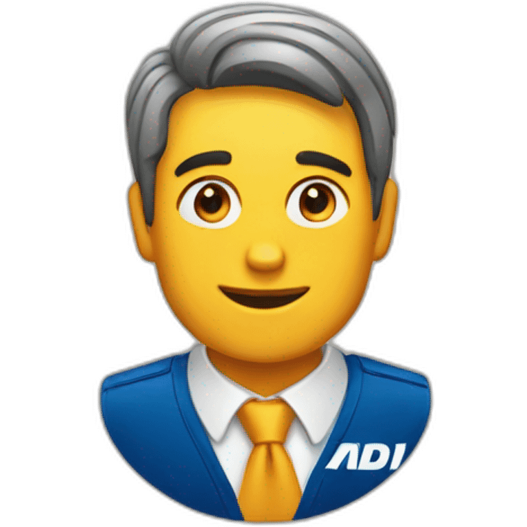 The aldi logo emoji