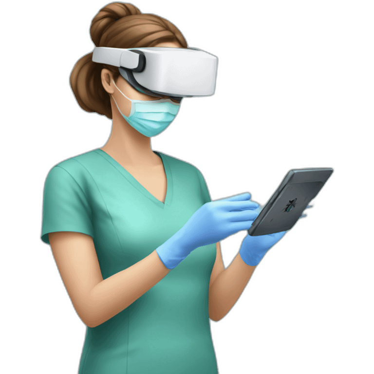 Surgeon-with-virtual-reality-display-operating-on-woman emoji