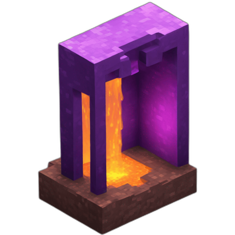 minecraft nether portal emoji