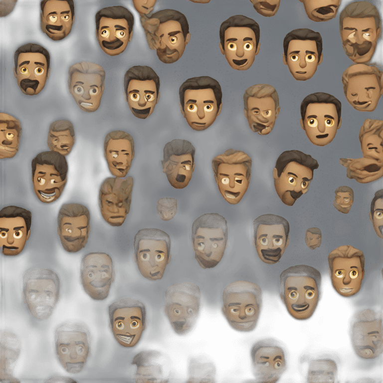 Tv men  emoji