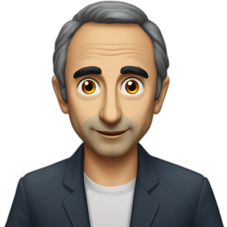 Eric Zemmour cagoulé emoji