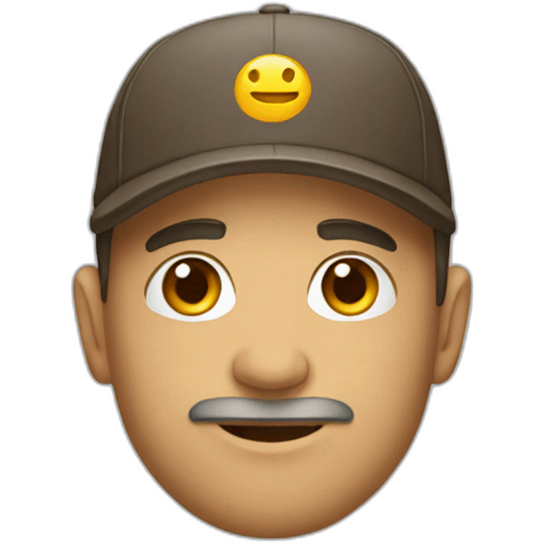 man cap emoji