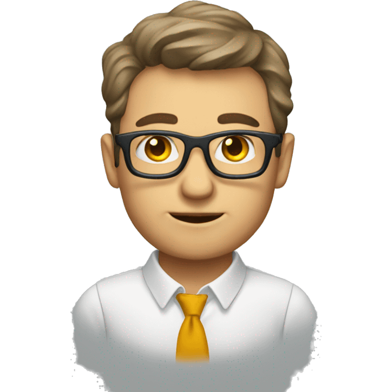 an emoji of an expert designer emoji