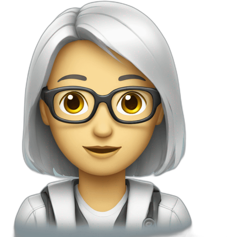 Artificial intelligence assistant emoji