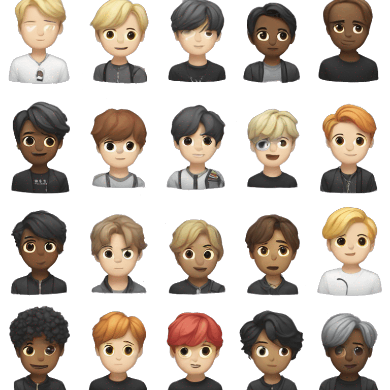 BTS band emoji