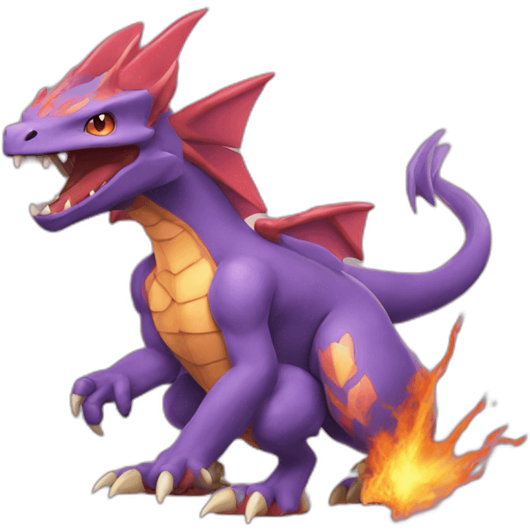 Dracaufeu pokemon emoji