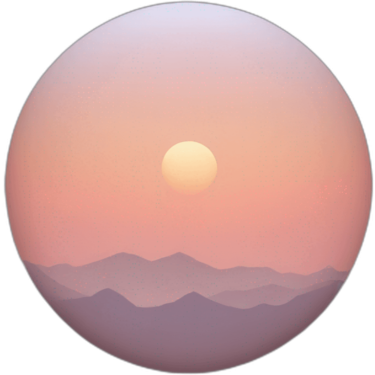 Moon rise emoji