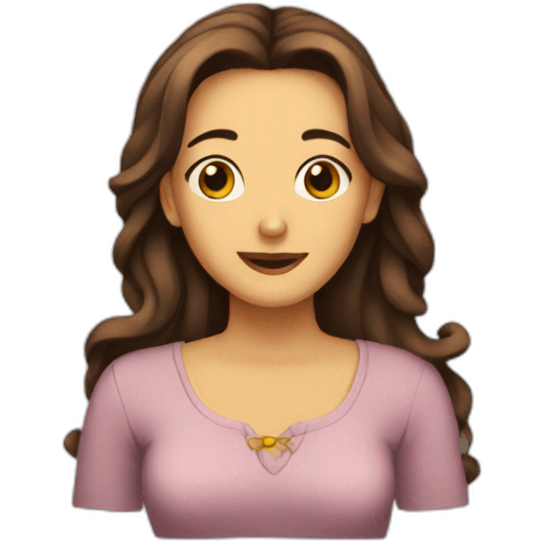 Bella durmiente emoji