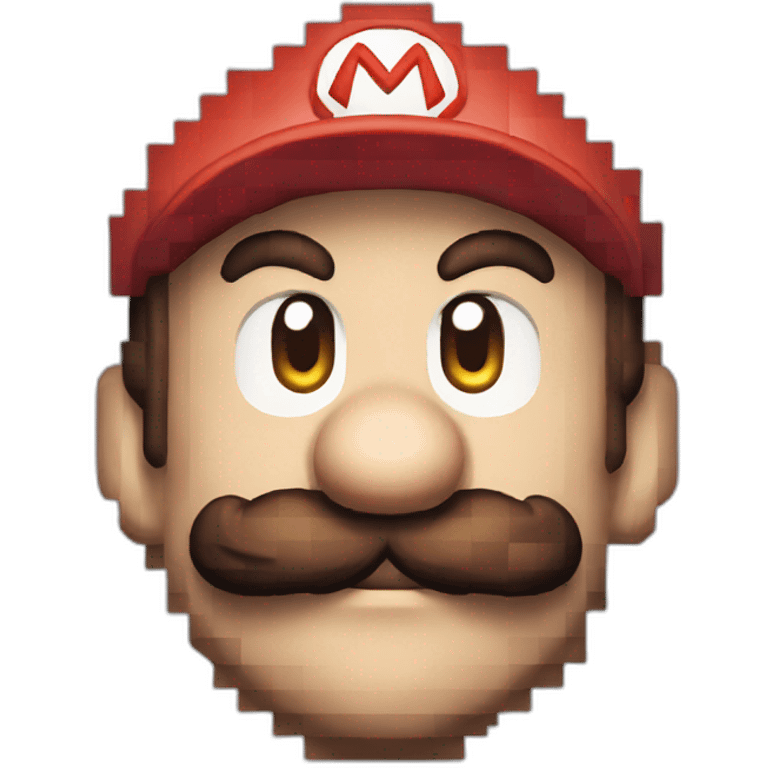 pixel art mario emoji