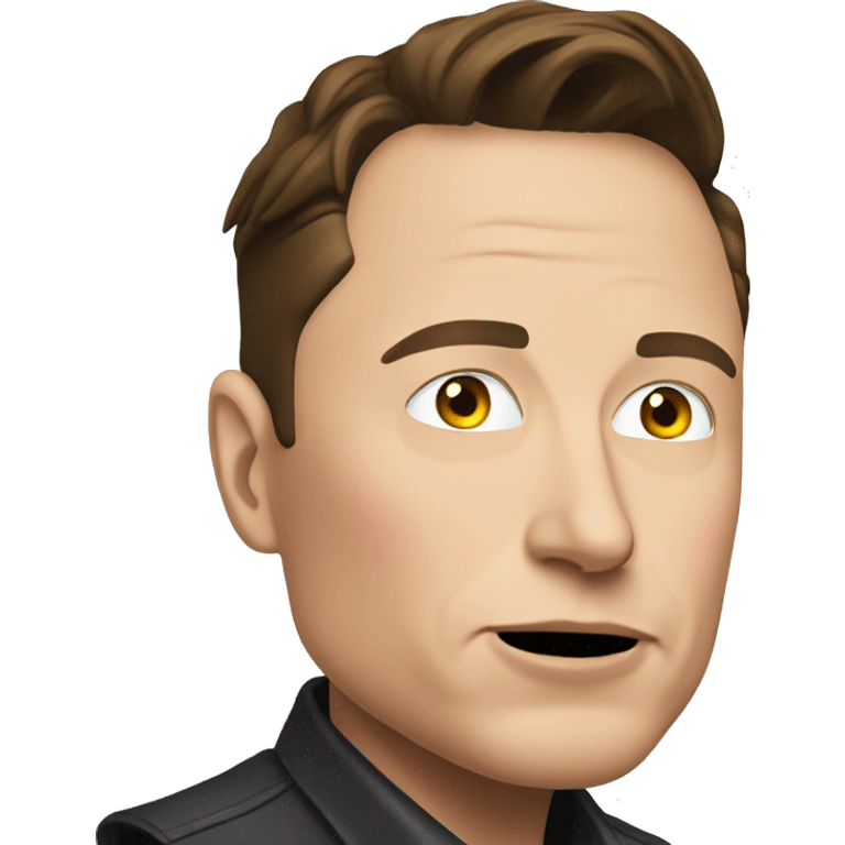 ELON MUSK WORKING ON PC emoji