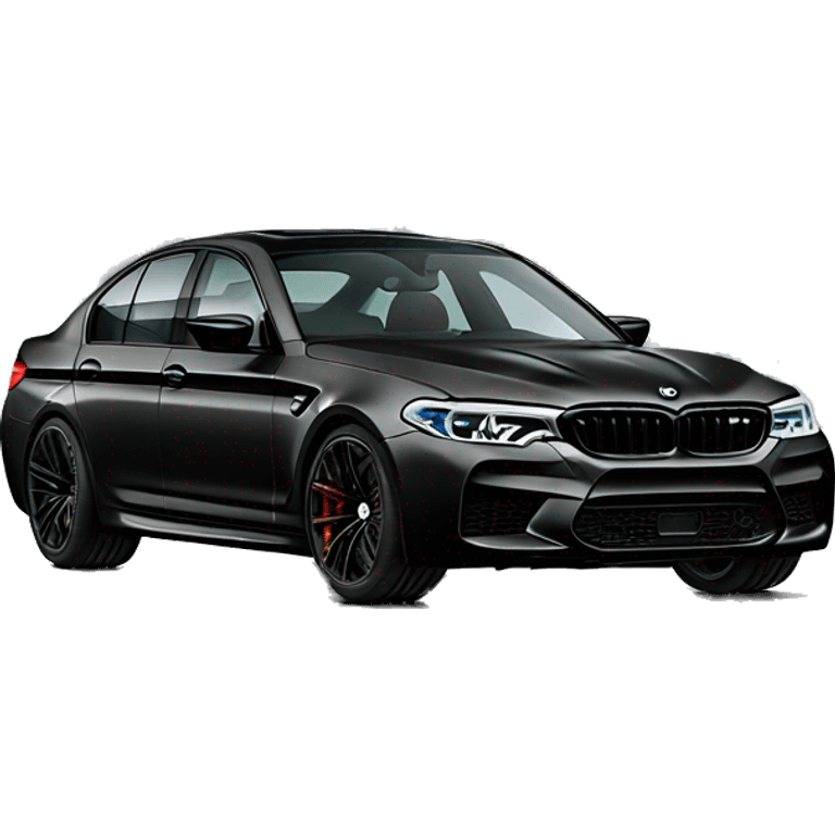 bmw m5 black emoji