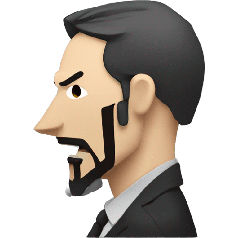 John wick  hangry  emoji