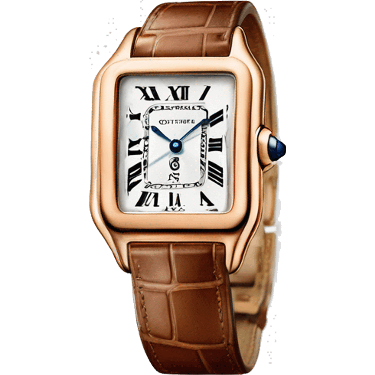 Cartier-santos-dumont-Watch emoji