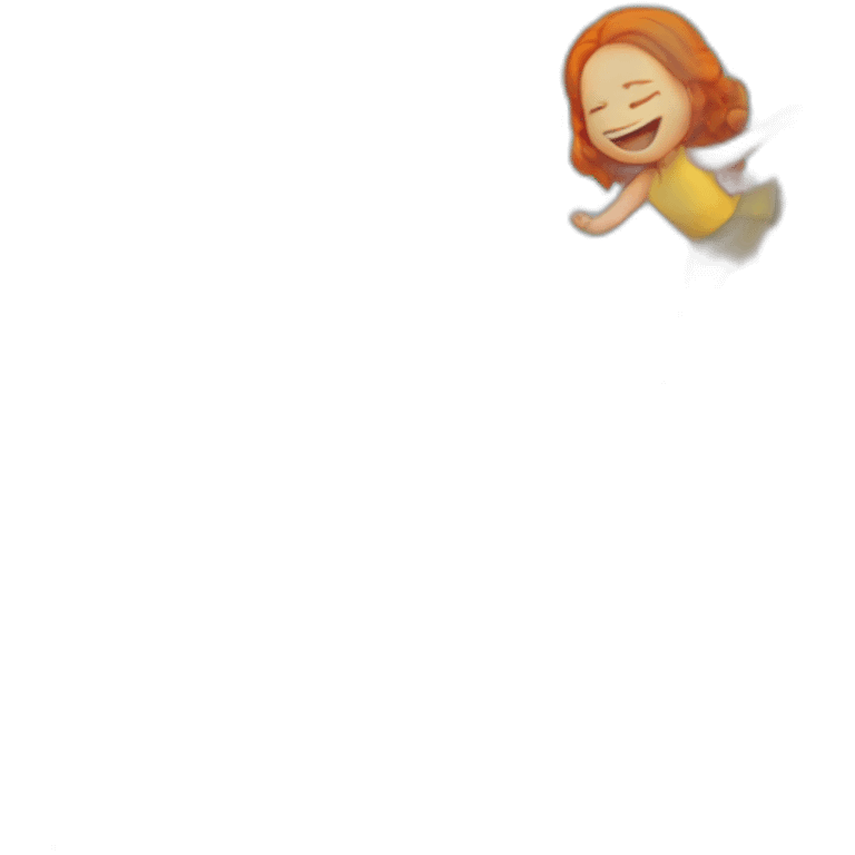 Ginger girl dancing emoji