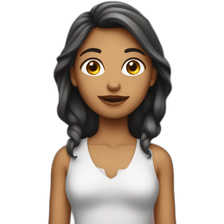 Une fille qui court emoji