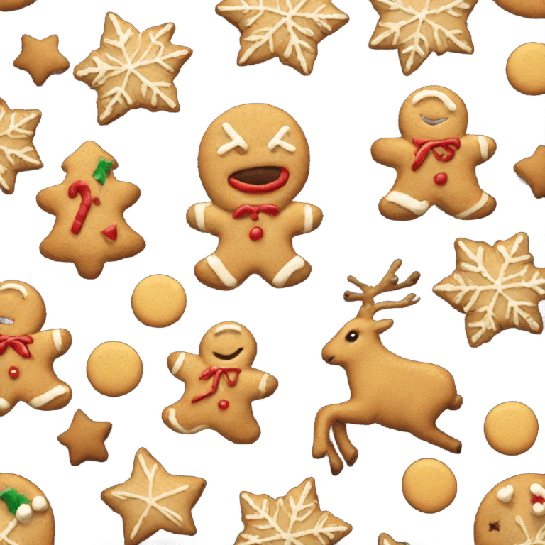 Christmas cookies  emoji