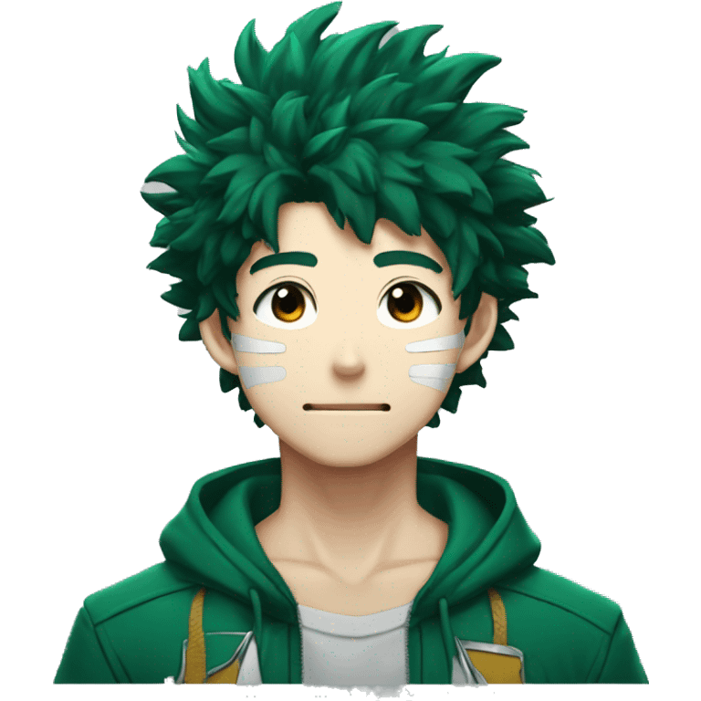 Izuku from M'y hero Academia  emoji