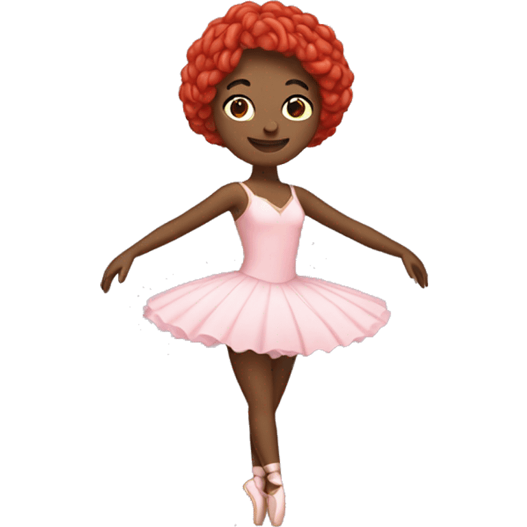 Ballerina arrabbiata emoji