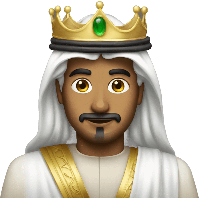 king of saudi emoji