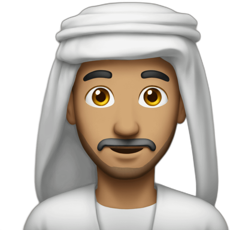 Arab man emoji