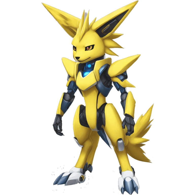 Renamon-Jolteon-Zeraora-medabot-mecha full body emoji