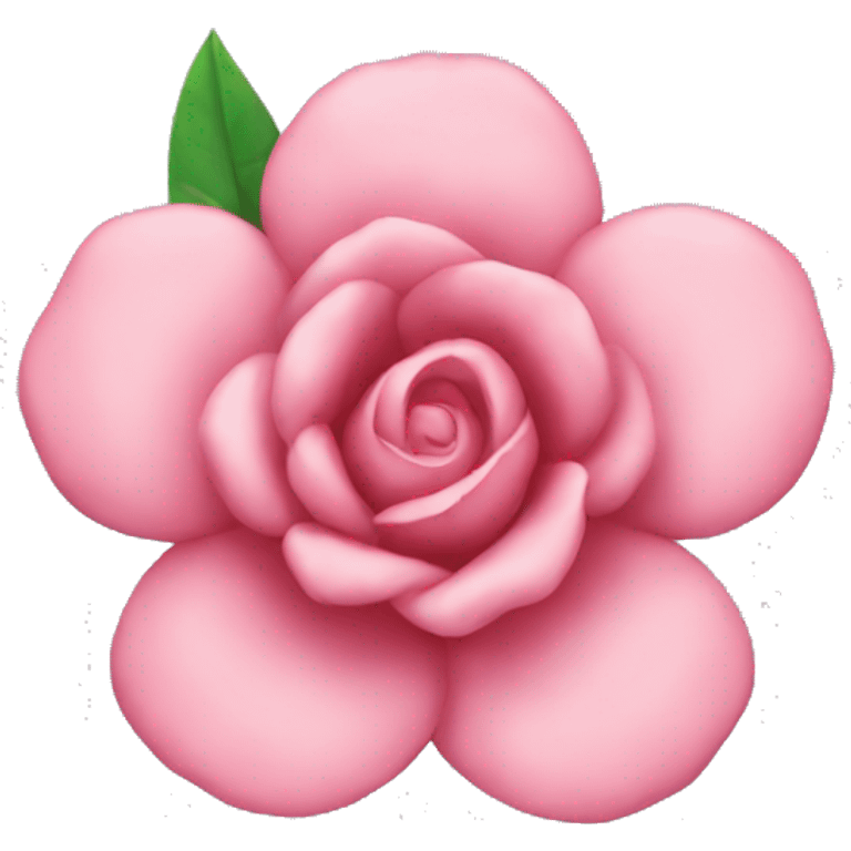 Flor rosa emoji