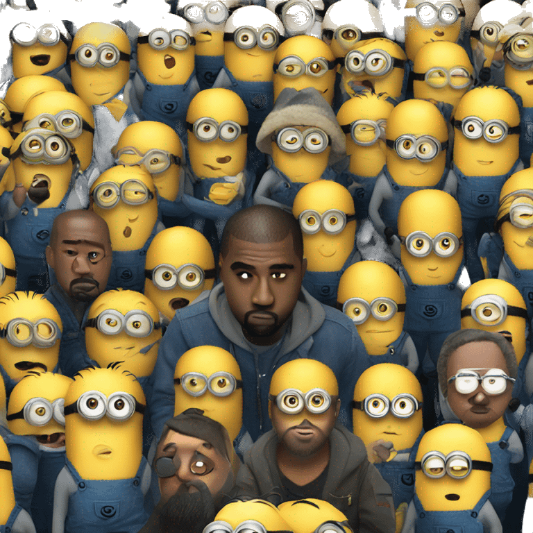 Minion kanye west emoji