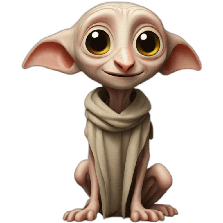 Dobby celebrating emoji