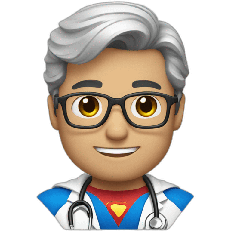 superman doctor emoji